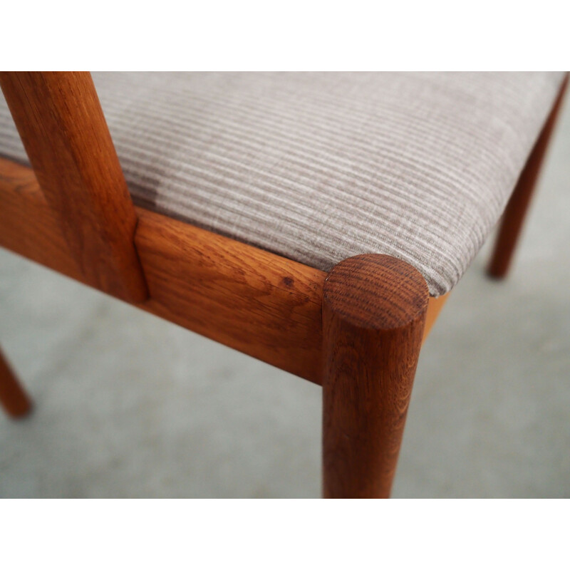 Oakwood vintage chair by Poul M Volther for Fdb, 1960s