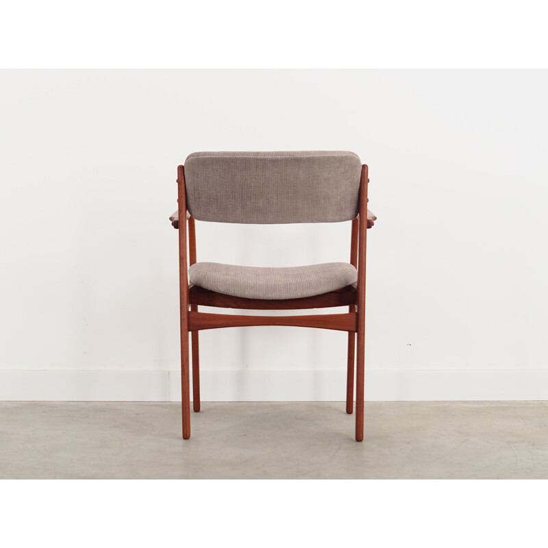 Silla vintage de teca de Erik Buch para O.D. Møbler, Dinamarca 1960