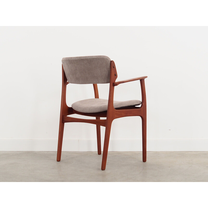 Vintage teak chair by Erik Buch for O.D. Møbler, Denmark 1960