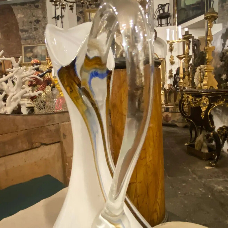 Pichet vintage en verre de Murano, 1970