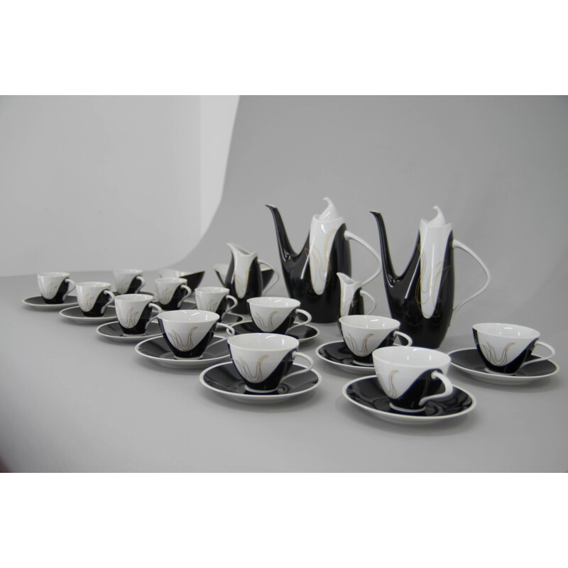 Vintage tea and coffee set by Jaroslav Jezek, 1957