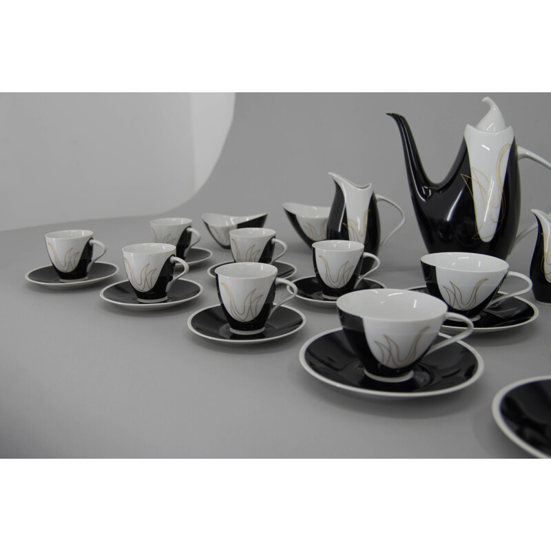 Vintage tea and coffee set by Jaroslav Jezek, 1957