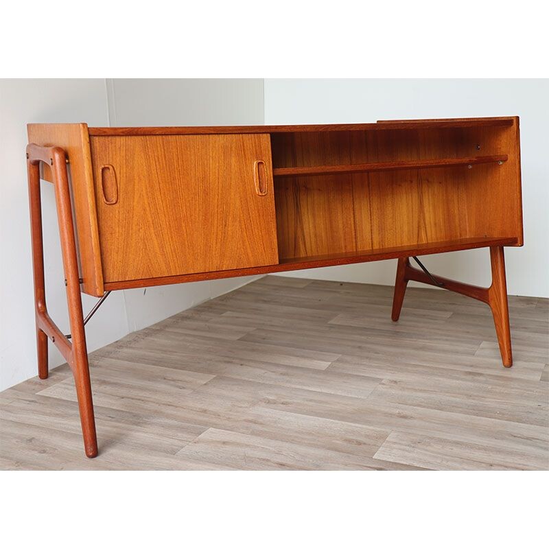 Scandinavian vintage teak desk by Arne Wahl Iversen, 1960