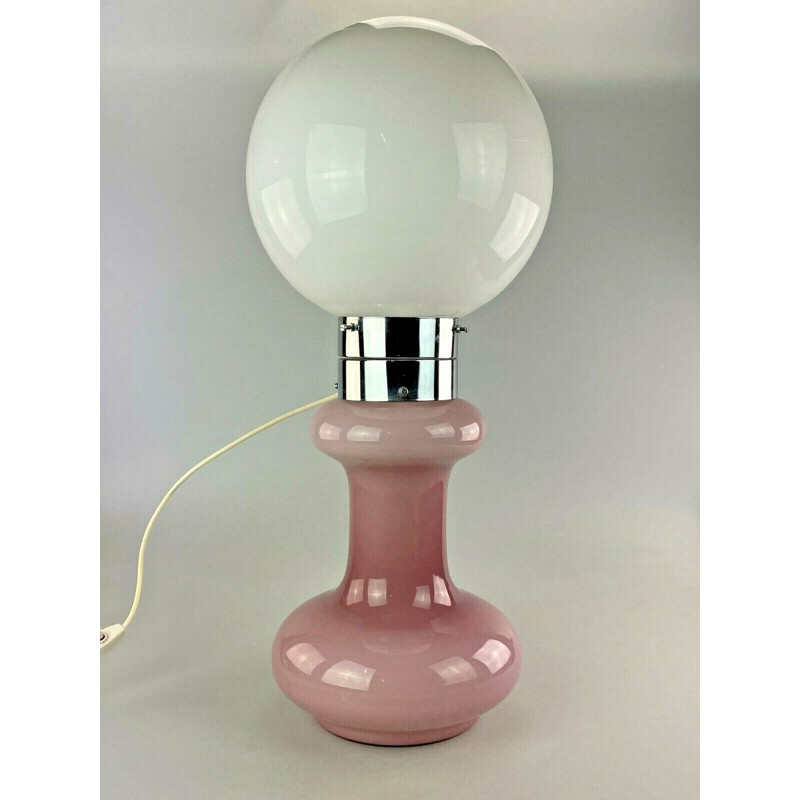 Candeeiro Vintage Lamp Lamp Lamp Birillo de Carlo Nason para Mazzega, 1960