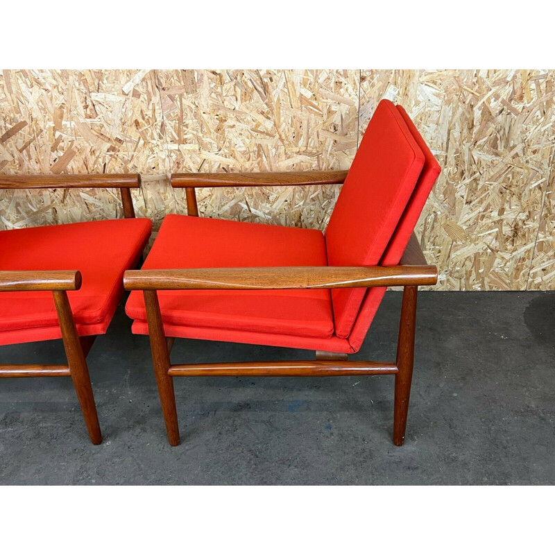 Paar vintage fauteuils van Kai Lyngfeld Larsen voor Søborg Møbler, 1960