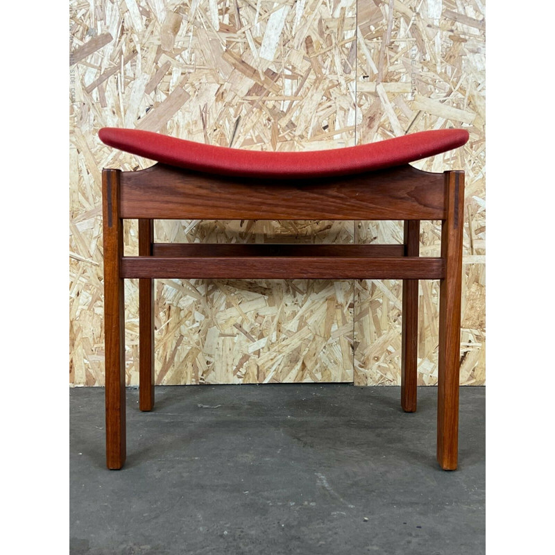 Vintage ottoman in teak by Inger Klingenberg for France & Daverkosen, 1960-1970s