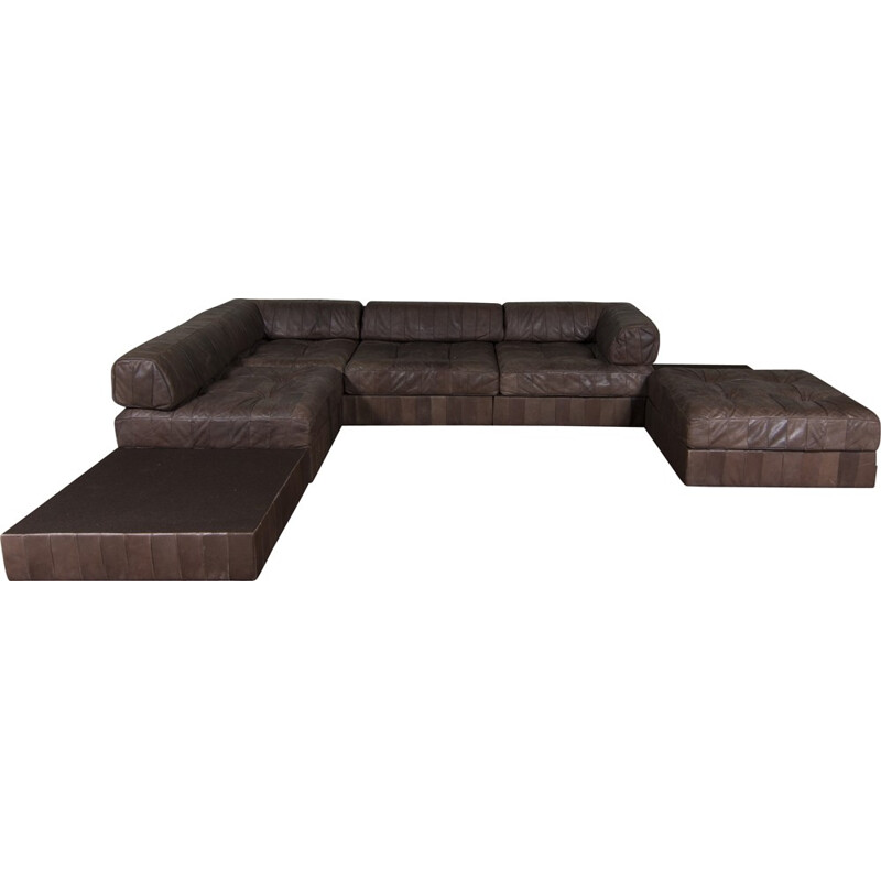 Modular De Sede "DS 88" patchwork sofa - 1970s