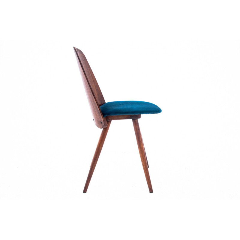 Ensemble de 4 chaises vintage par Frantisek Jirak pour Tatra Nabytok, Tchécoslovaquie 1960