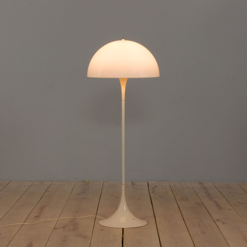 Lampada da terra vintage Panthella di Verner Panton per Louis Poulsen, Danimarca 1970