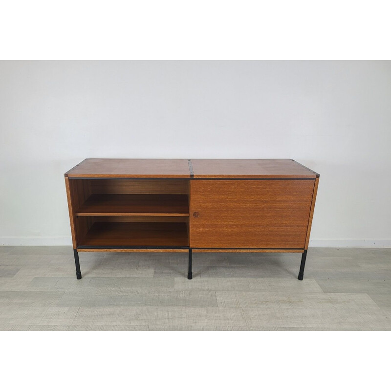 Vintage teak sideboard by Guariche Mortier Motte for Arp Minvielle