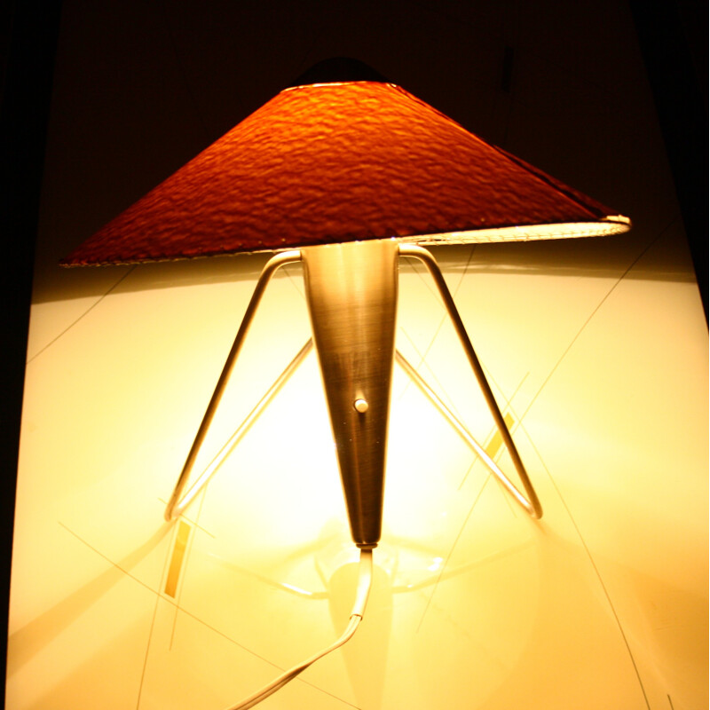 Mid century table lamp, Helena FRANTOVA - 1950s