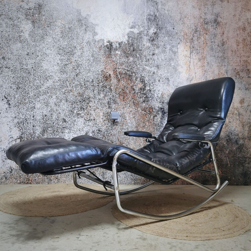 Vintage rocking chair from Banmüller