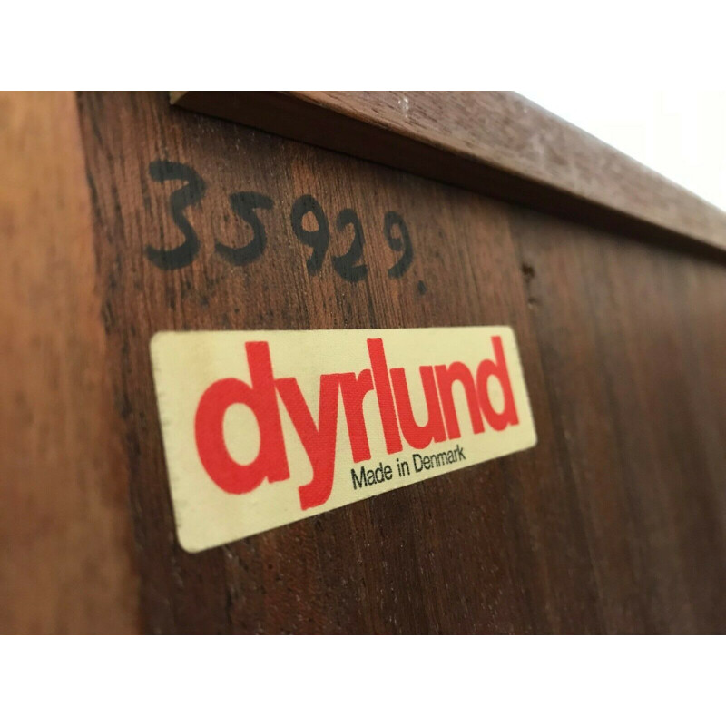 Vintage wall unit by Dyrlund, Denmark 1960-1970s