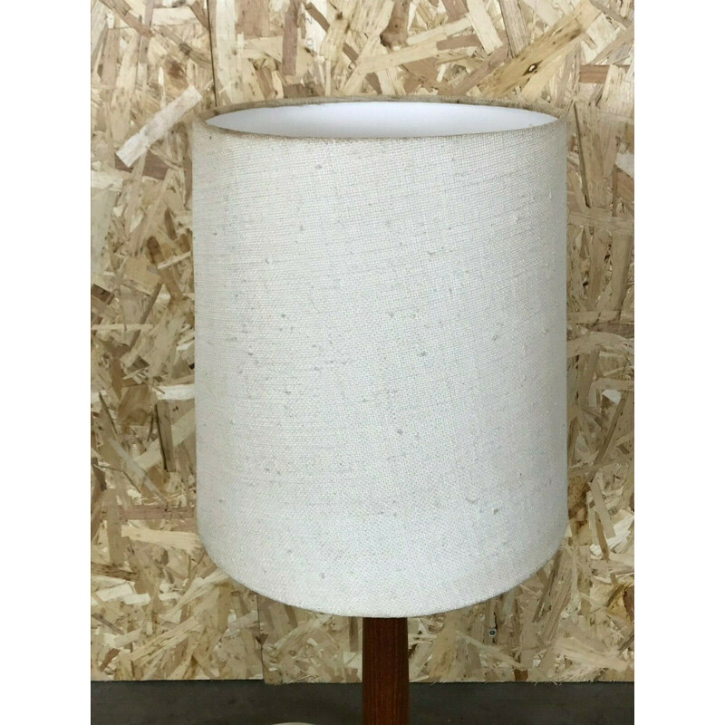 Vintage table lamp in teak, 1960-1970s