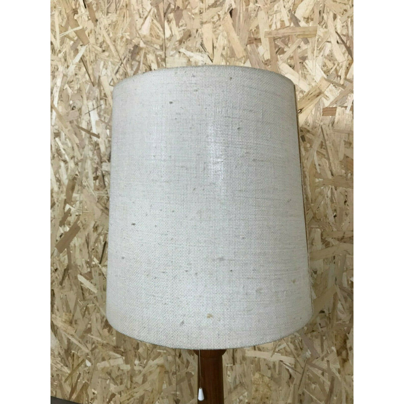 Vintage table lamp in teak, 1960-1970s