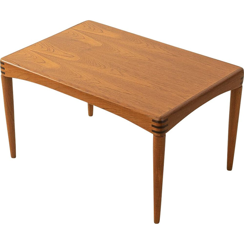 Vintage teak coffee table by H.W. Klein for Bramin, Denmark 1960s