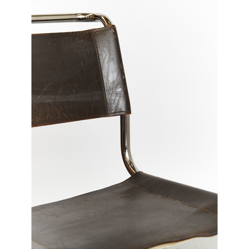 Paire de chaises cantilever vintage S33 de Mart Stam pour Thonet