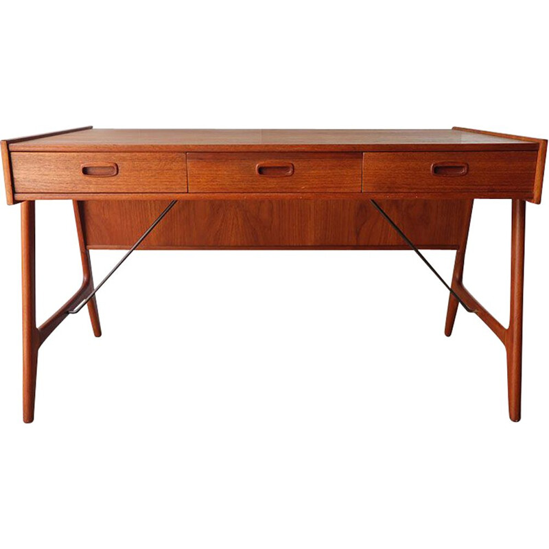 Scandinavian vintage teak desk by Arne Wahl Iversen, 1960