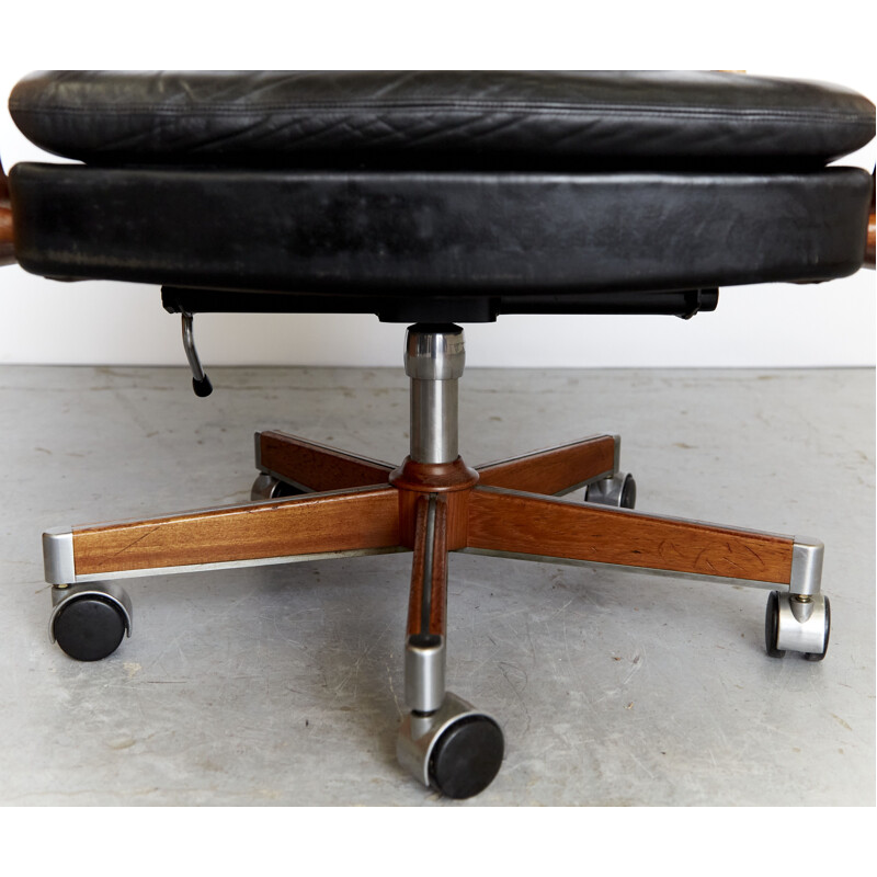 Vintage-Bürosessel mit hoher Rückenlehne 419 von Arne Vodder für Sibast