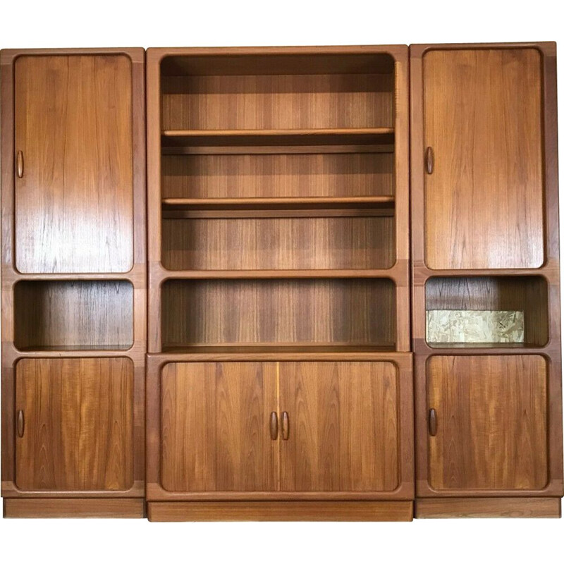 Vintage wall unit by Dyrlund, Denmark 1960-1970s