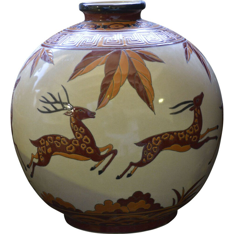Vintage Keralouve ball vase