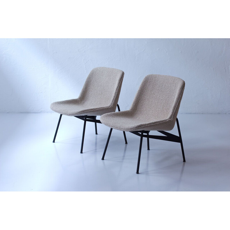 Paire de fauteuils suédois vintage par Hans-Harald Molander pour Nordiska Kompaniet, 1950