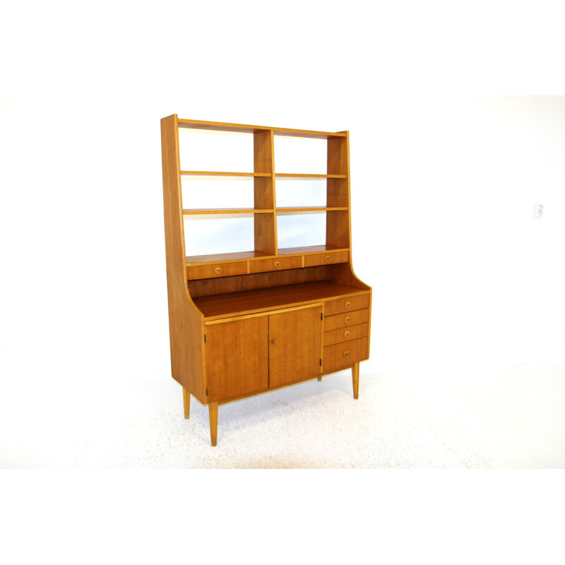 Vintage teak secretary, Sweden 1960