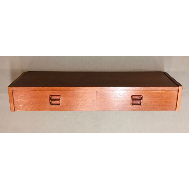 Mid century Scandinavian wall console - 1950s