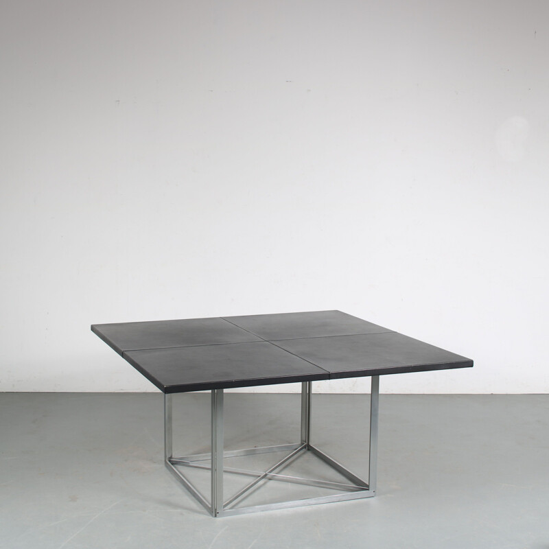 Table vintage Pk40 de Poul Kjaerholm pour Fritz Hansen, Danemark 1980