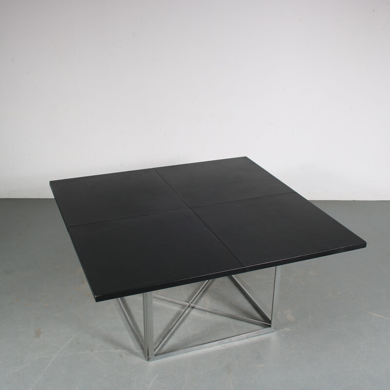 Table vintage Pk40 de Poul Kjaerholm pour Fritz Hansen, Danemark 1980