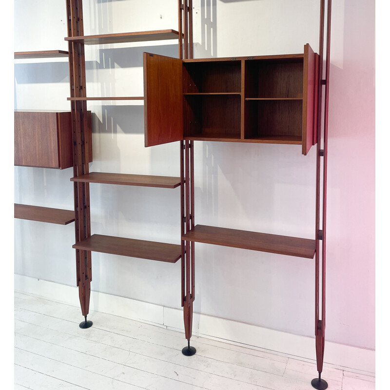 Mid-century "Lb7" bookcase by Franco Albini for Poggi, Italy 1950s