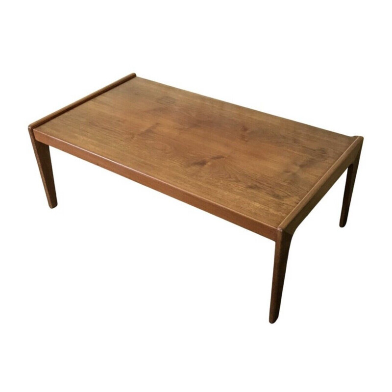 Vintage teak coffee table by Arne Wahl Iversen, Denmark 1970