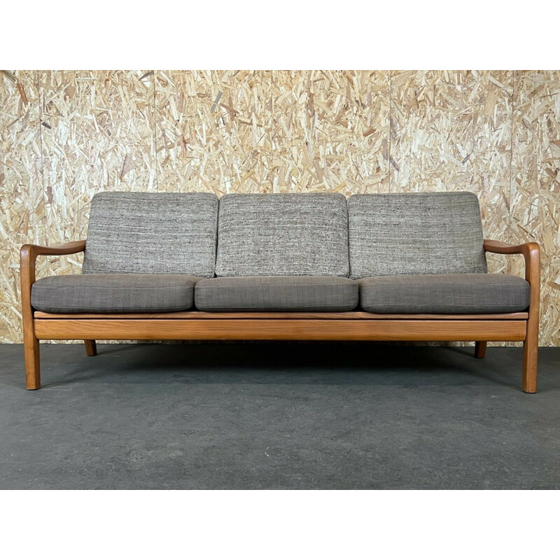 Vintage teak sofa by Juul Kristensen, Denmark 1960-1970s