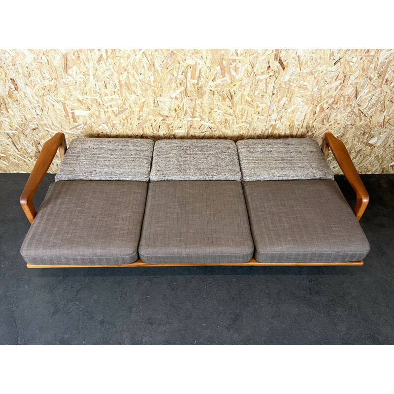Sofá de teca Vintage por Juul Kristensen, Dinamarca 1960-1970