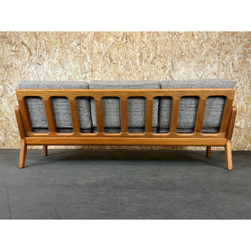 Vintage teak sofa by Juul Kristensen, Denmark 1960-1970s