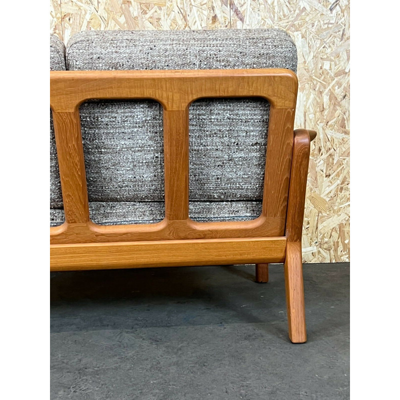 Vintage 2 seater teak sofa by Juul Kristensen, Denmark 1960-1970s