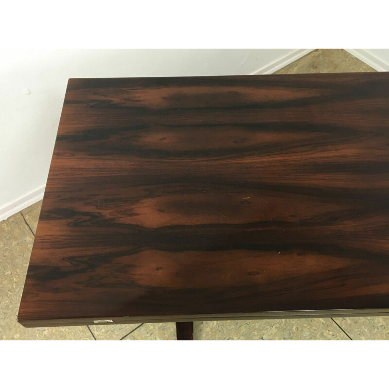 Vintage mahogany coffee table by Wilhelm Renz, Danmark 1970