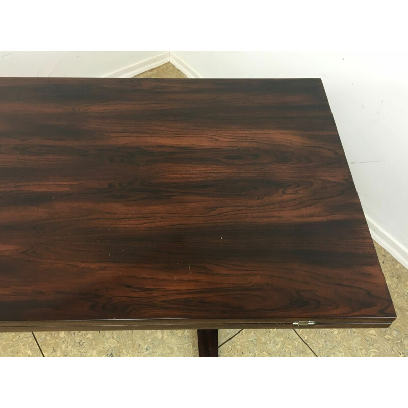 Vintage mahogany coffee table by Wilhelm Renz, Danmark 1970