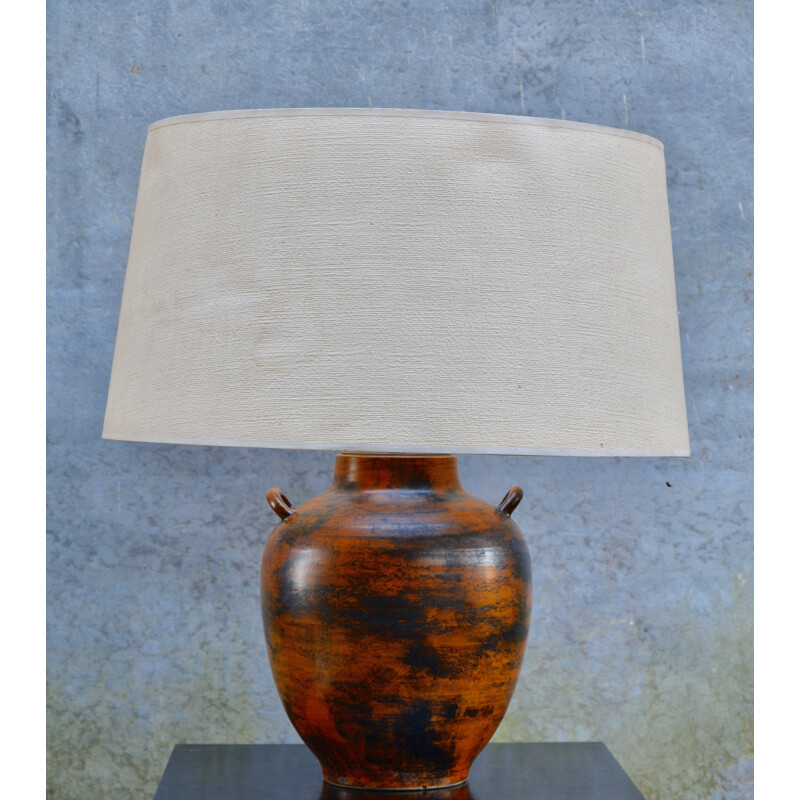 Lamp base in ceramic, Jacques BLIN - 1950s