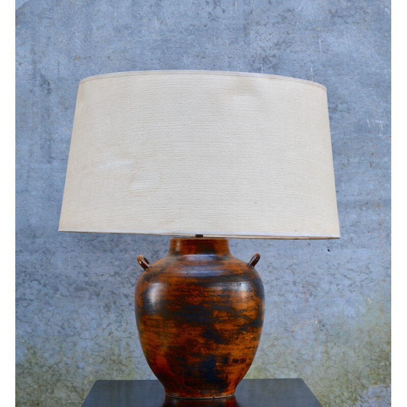 Lamp base in ceramic, Jacques BLIN - 1950s