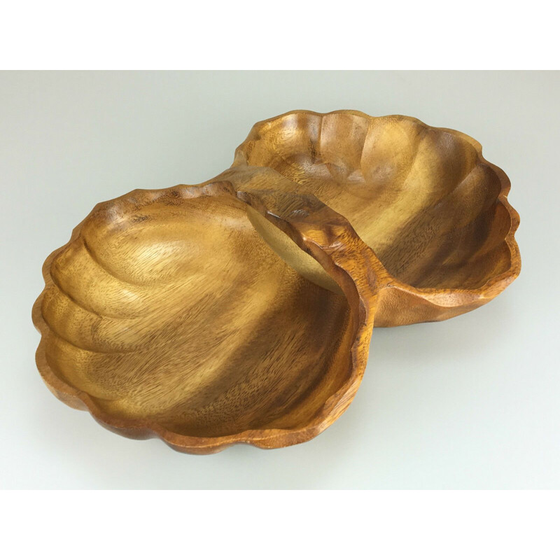 Vintage teak bowl, Denmark 1960-1970s