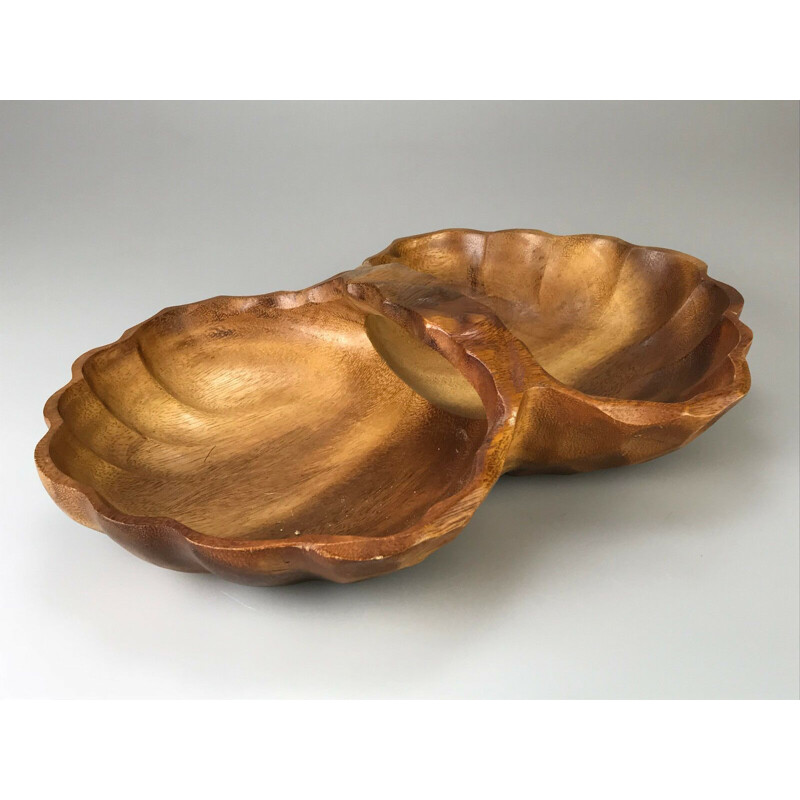 Vintage teak bowl, Denmark 1960-1970s