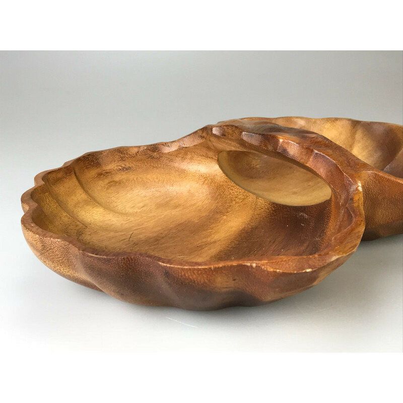 Vintage teak bowl, Denmark 1960-1970s