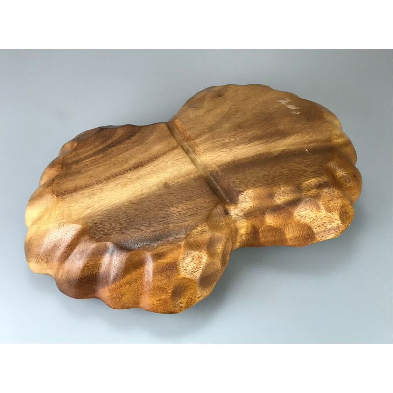 Vintage teak bowl, Denmark 1960-1970s