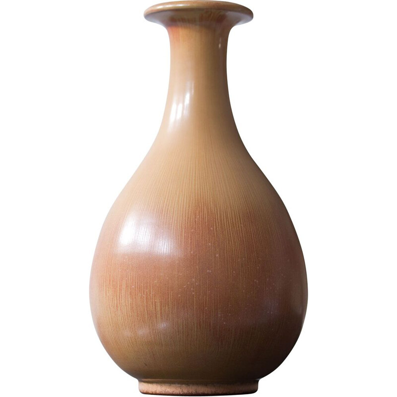 Vintage Vase aus Steingut von Gunnar Nylund, Schweden 1940
