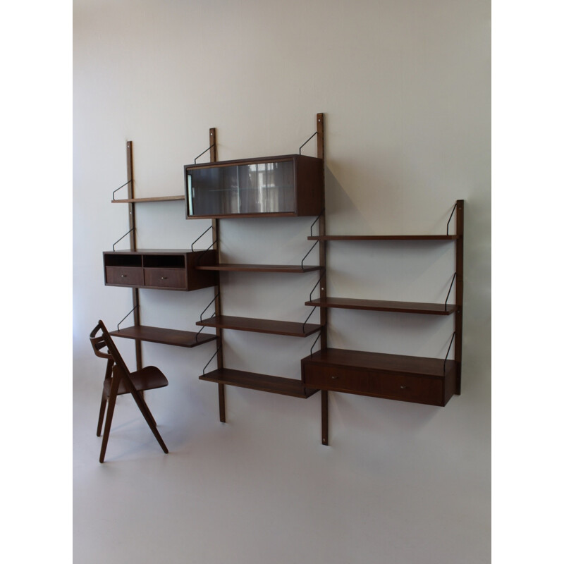 Cado wall-unit in teak, Poul CADOVIUS - 1960s