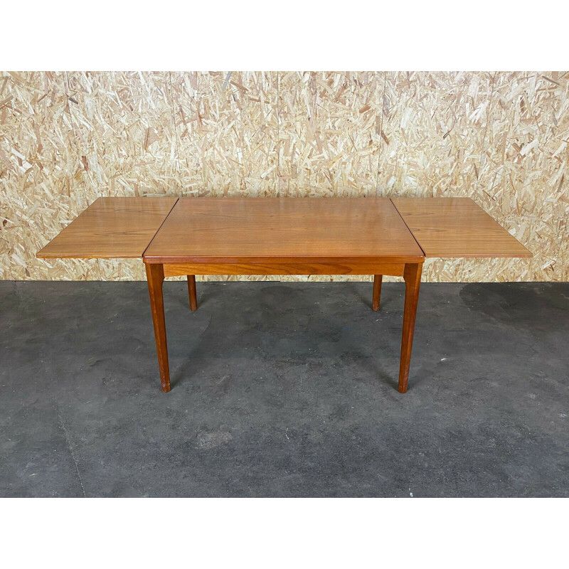 Vintage teak dining table by Henning Kjaernulf for Vejle, 1960-1970s