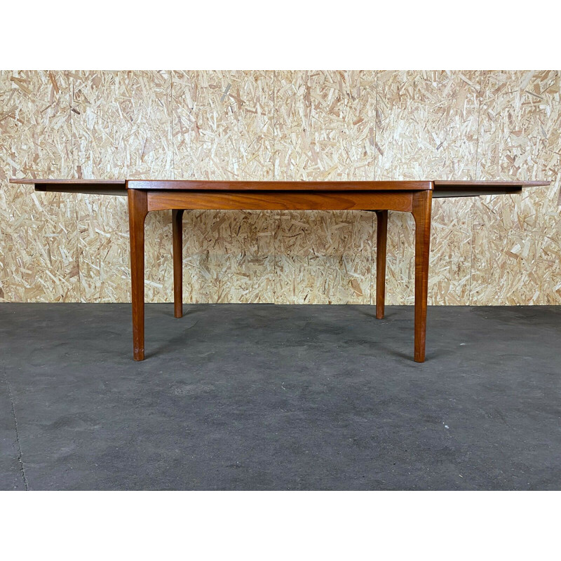 Vintage teak dining table by Henning Kjaernulf for Vejle, 1960-1970s