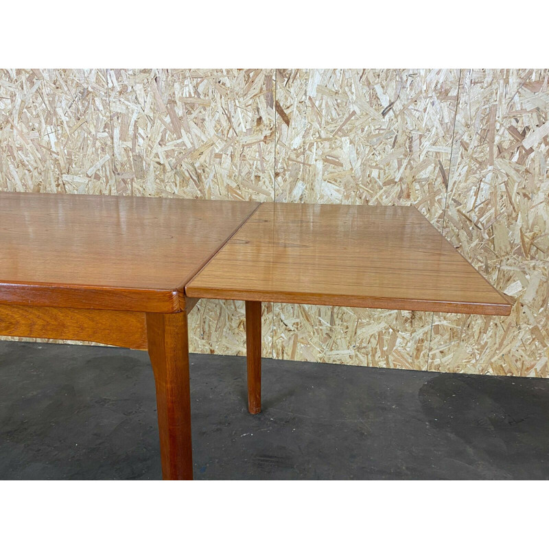 Vintage teak dining table by Henning Kjaernulf for Vejle, 1960-1970s