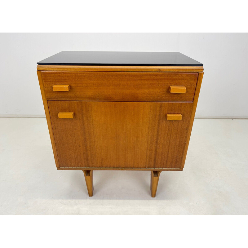 Vintage night stand by Frantisek Mezulanik, Czechoslovakia 1960s